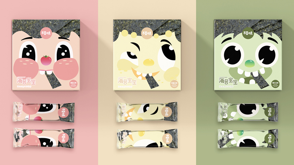 百草味食品包裝設(shè)計(jì)